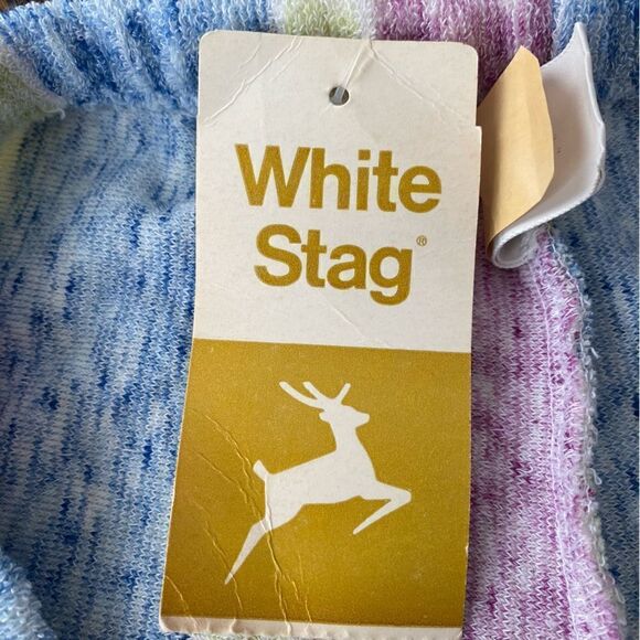 White Stag Terry Cloth Flare Pants Medium Vintage NWT Deadstock Elastic Waist - Picture 4 of 5